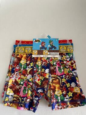 3 PAIR FIFA SOCCER BOXER BRIEFS UNDERWEAR SIZE 6 NEW